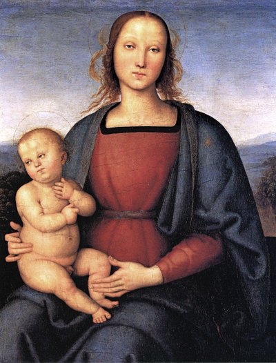 Madonna and Child by Pietro Perugino